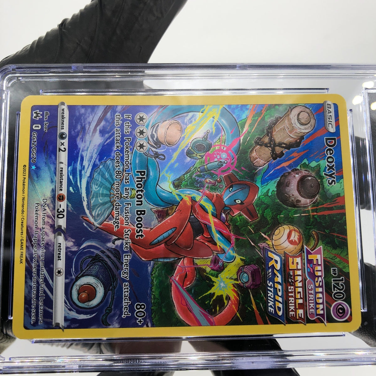 CGC 9.5 Pokemon Card Deoxys GG12/GG70 Crown Zenith 2023 English Karte [9.5]