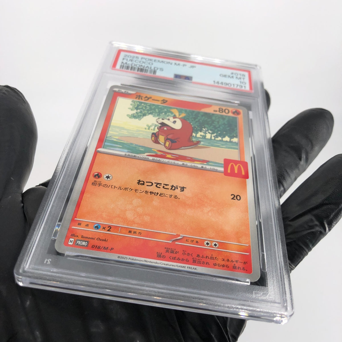 PSA 10 Pokemon Card Fuecoco 018/M-P McDOnalds Promo Japanese Karte [10] 2