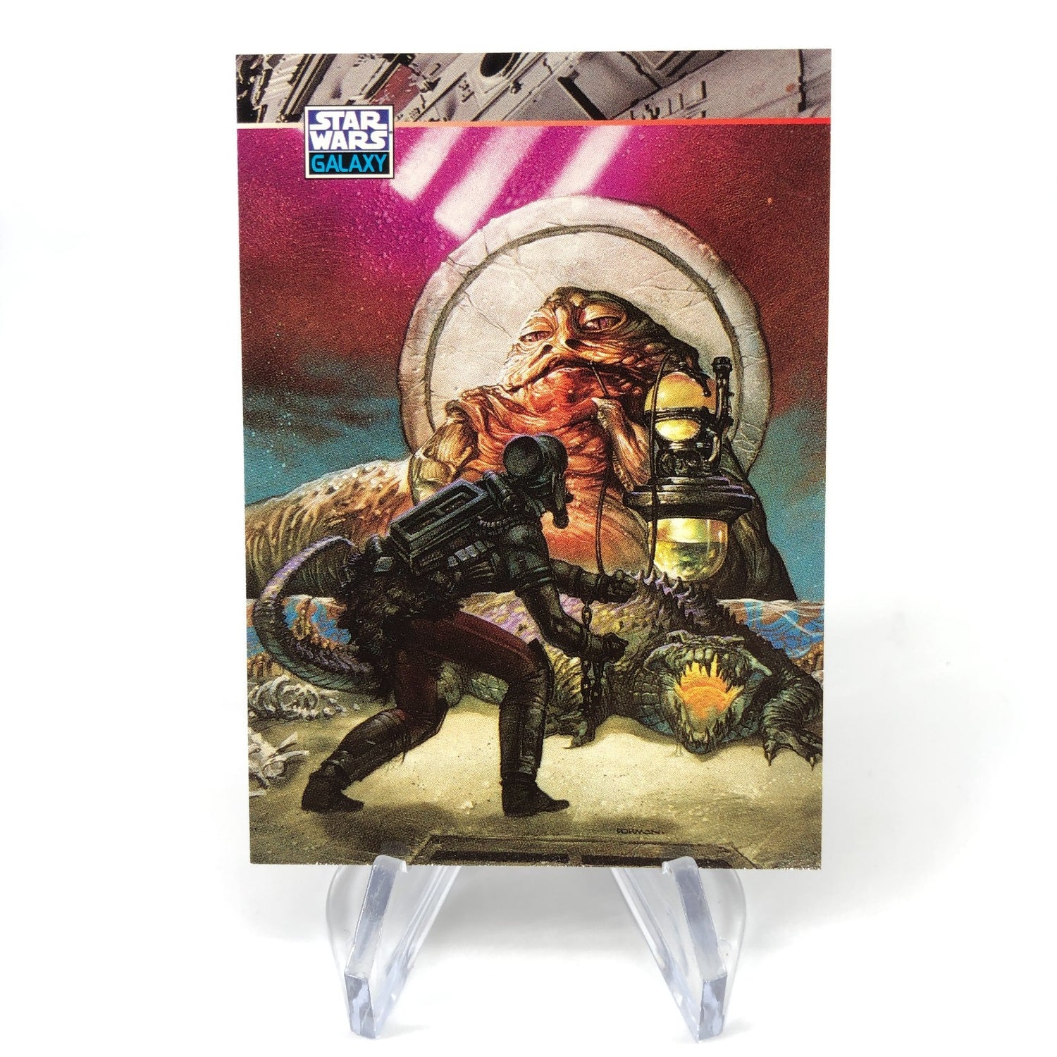 Star Wars Galaxy Card Jabba 160 The Art of Topps Vader 1994 [NM]