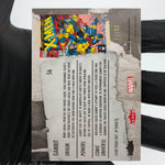 Marvel Card Gambit 56 Gold /90 Fleer Upper Deck Ultra Wolverine [NM]