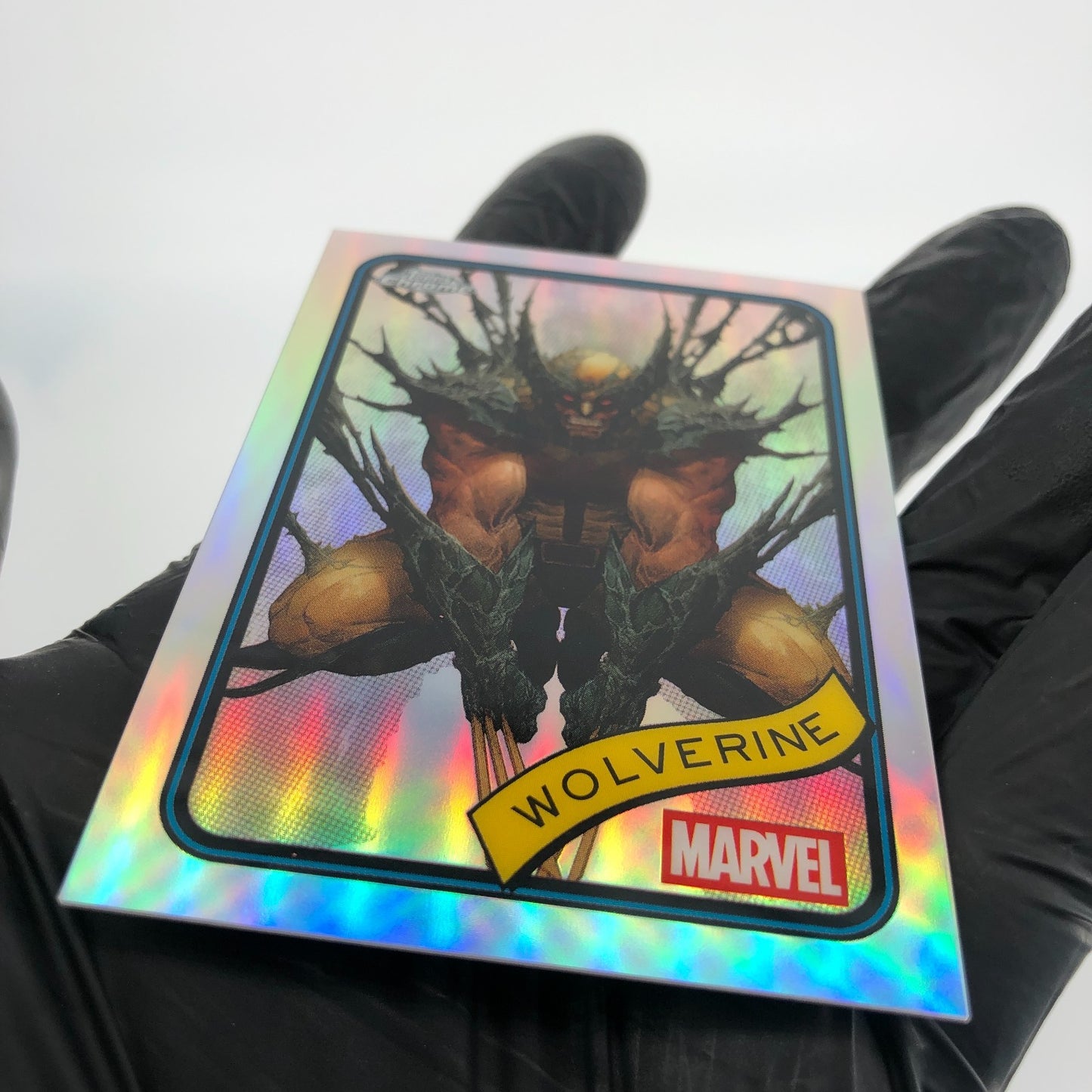 Marvel Card Wolverine 103 Rainbow Refractor Topps Chrome 2025 [NM]