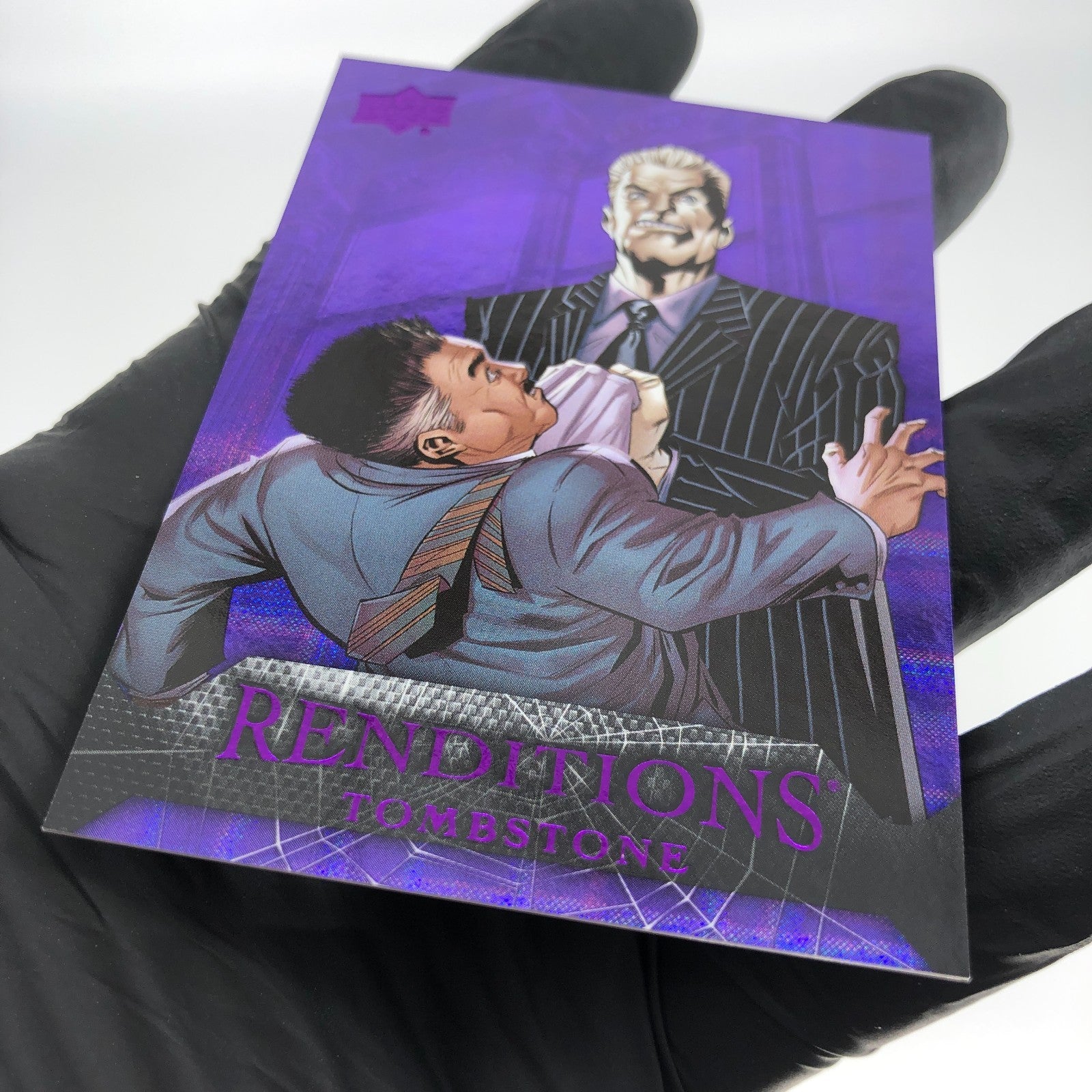 Marvel Card Tombstone 60 Purple /99 Fleer Upper Deck Renditions [NM]