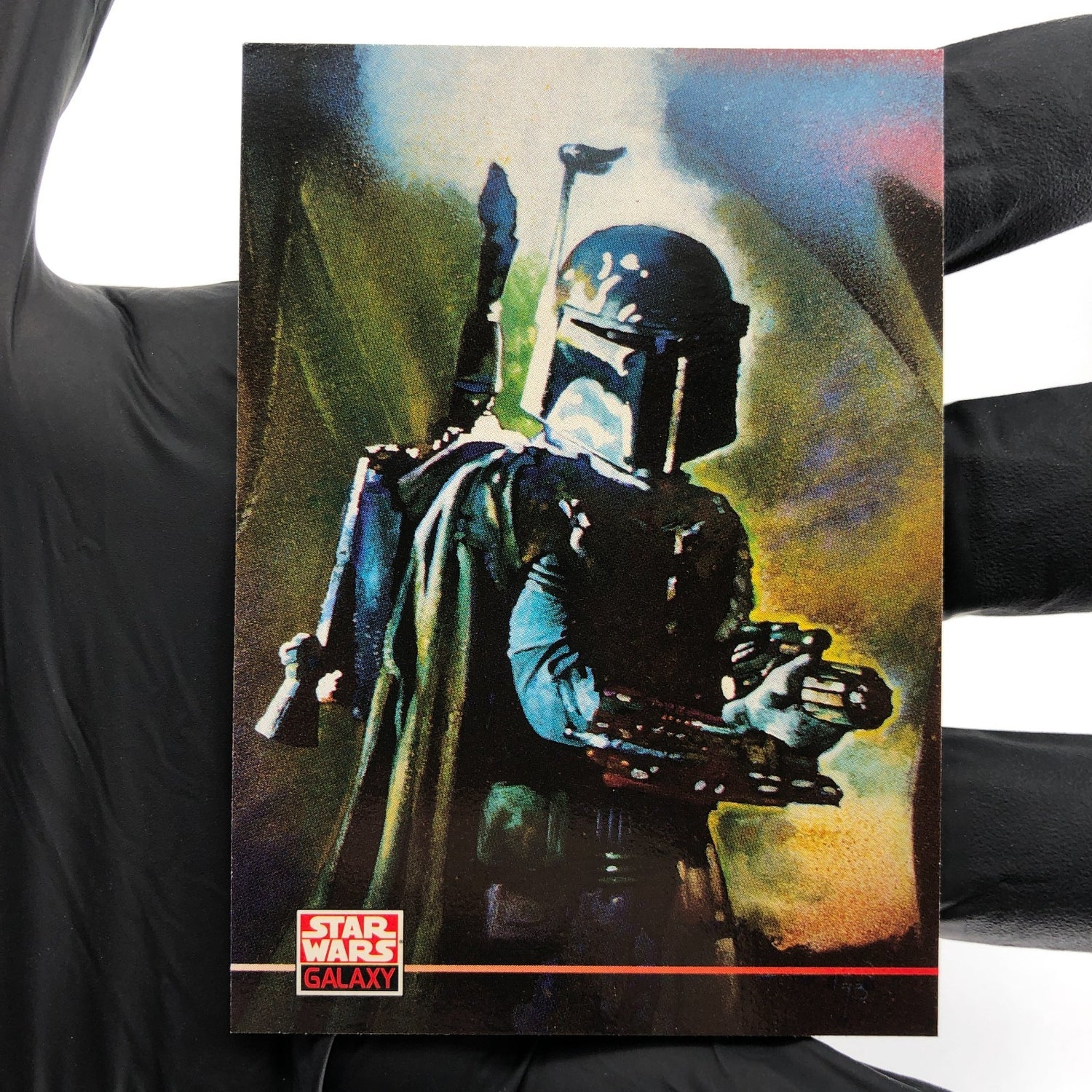 Star Wars Galaxy Card Boba Fett New Viosions 211 Topps  1994 [NM]