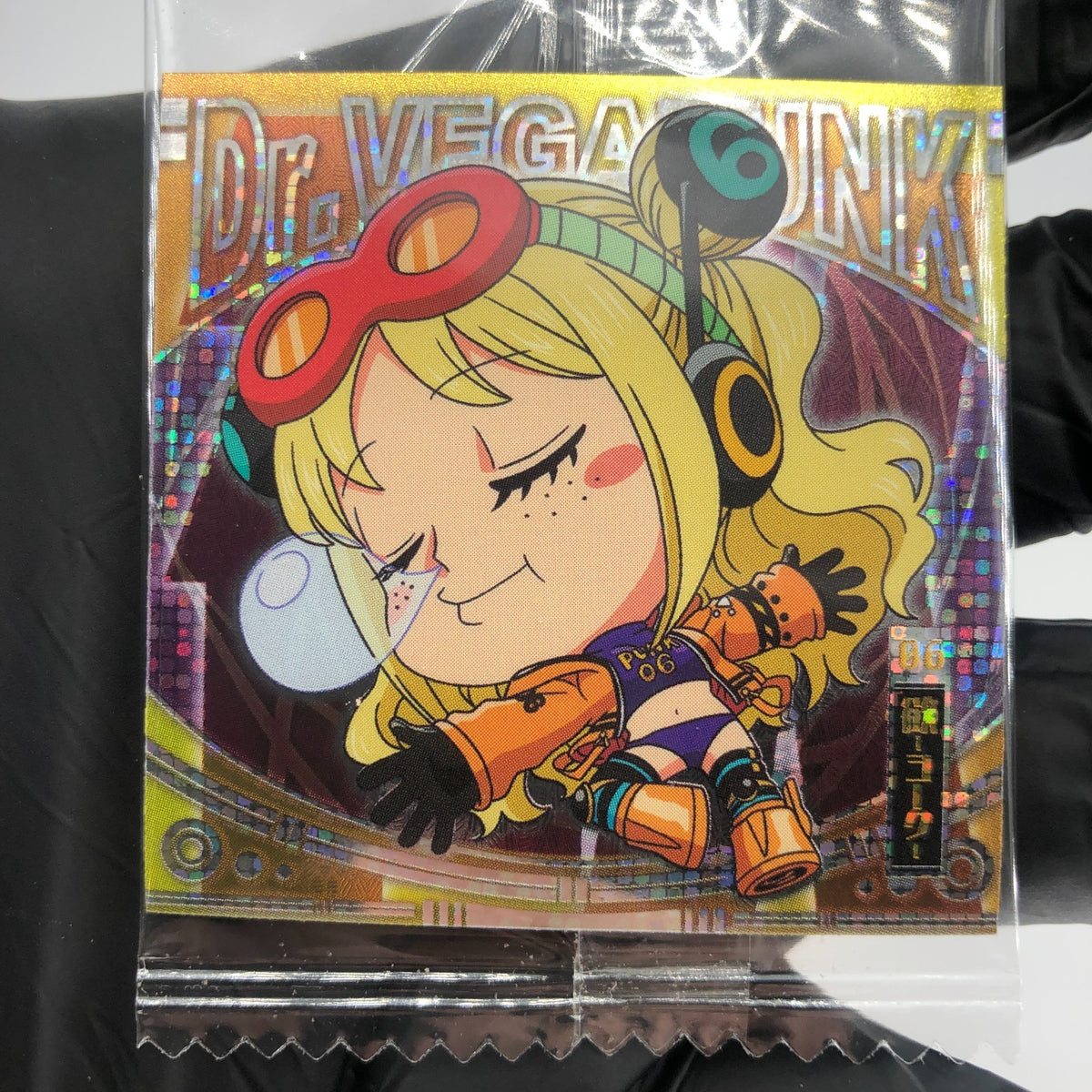 One Piece York Vegapunk SW8-17 N Holo Wafer  Japanese [Sealed]
