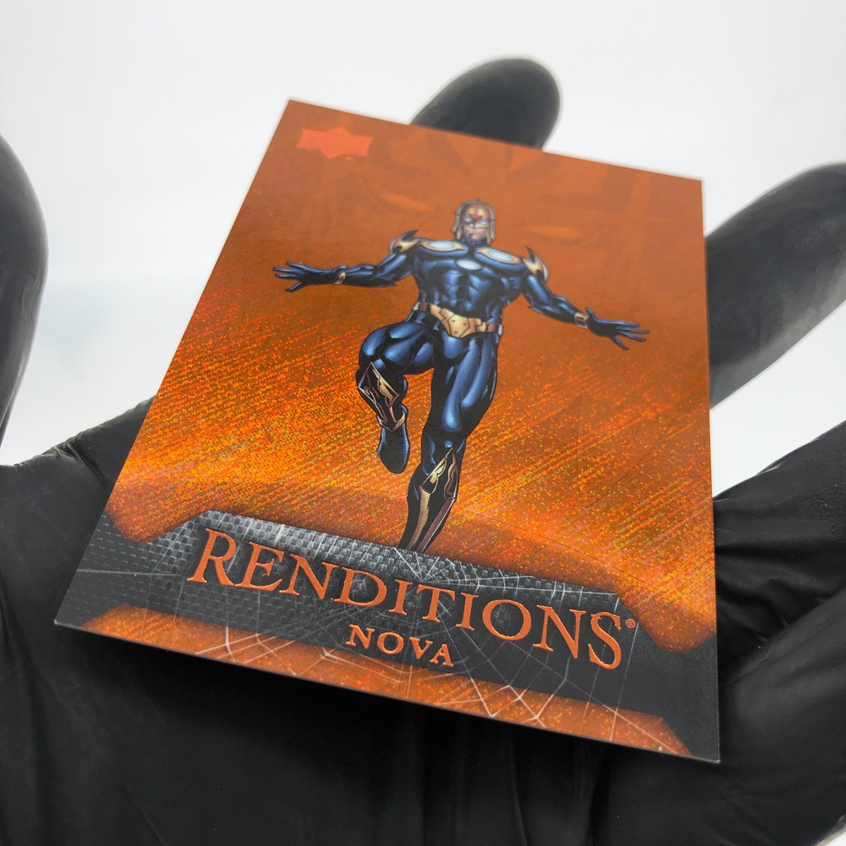 Marvel Card Nova 89 Orange  /299 Fleer Upper Deck Renditions [NM]