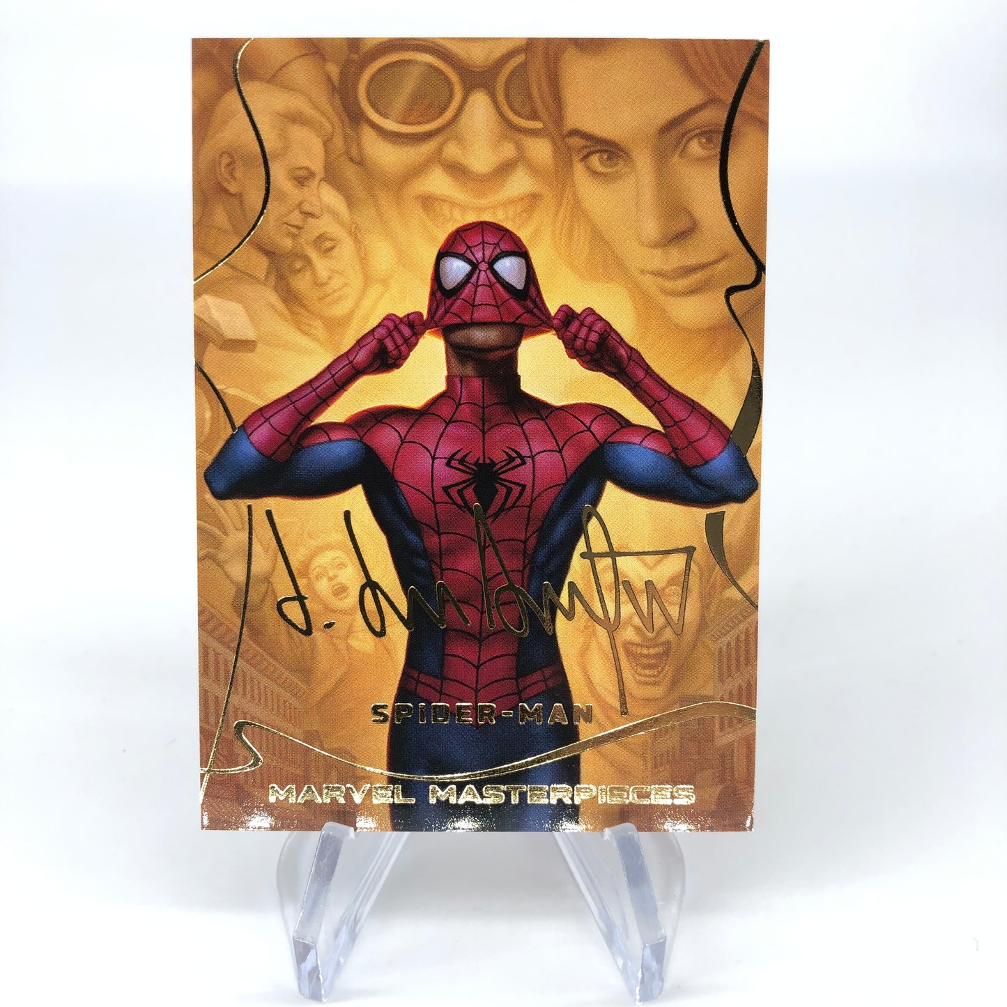 Marvel Card Spider-man 87 Signature Fleer Upper Deck Masterpieces 2022 [NM]