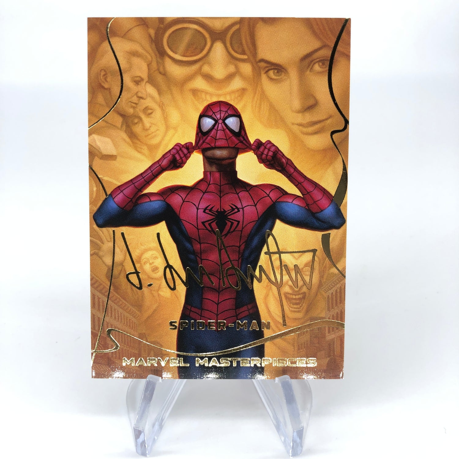 Marvel Card Spider-man 87 Signature Fleer Upper Deck Masterpieces 2022 [NM]
