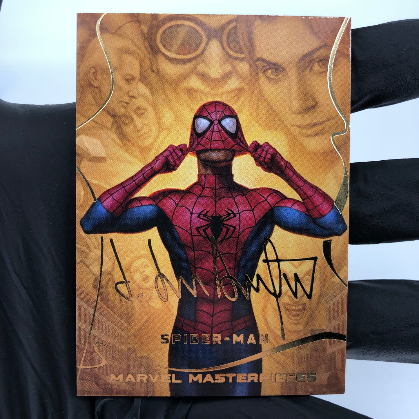 Marvel Card Spider-man 87 Signature Fleer Upper Deck Masterpieces 2022 [NM]