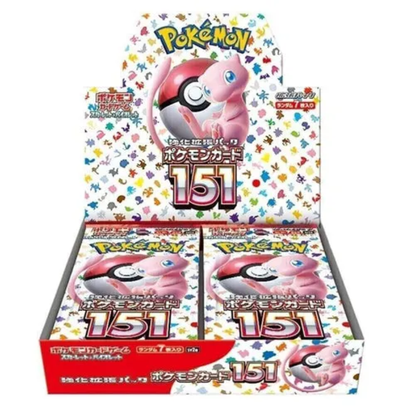 Pokemon Japanese 151 Sealed Box SV2A