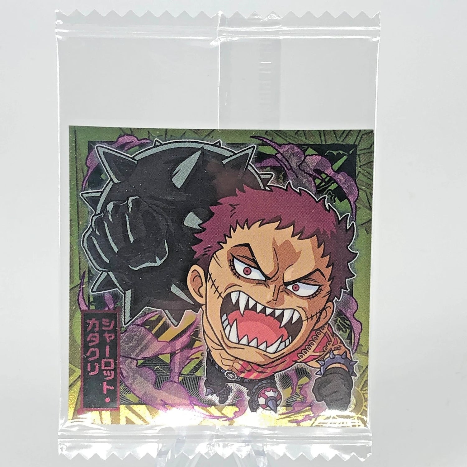 One Piece Katakuri SW6-21 N Holo Wafer  Japanese [Sealed]