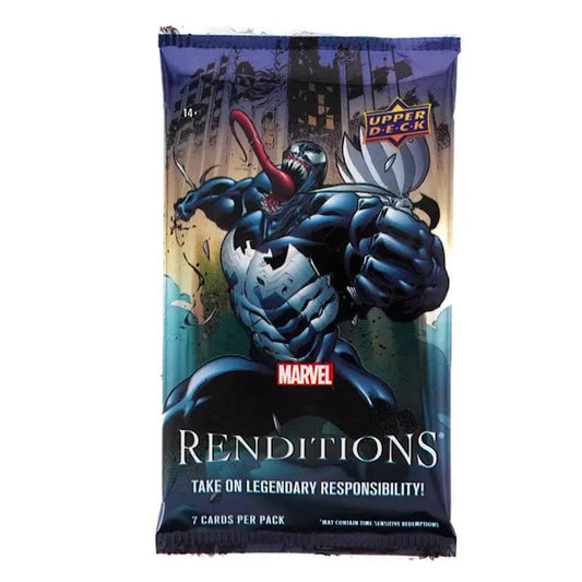 Marvel Renditions Spider-Man 2024 Upper Deck Hobby Booster Pack