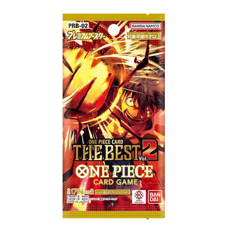 One Piece Japanese The Best Vol.2 PRB02 Booster Pack