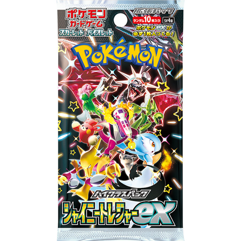 Pokemon Japanese Shiny Treasure EX SV4A Booster Pack