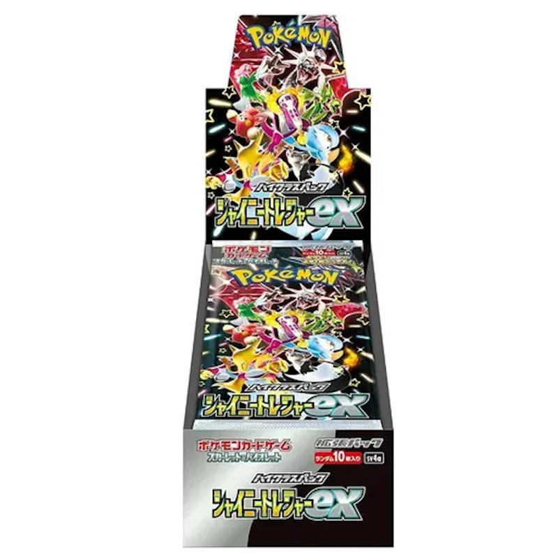 Pokemon Japanese Shiny Treasure EX Sealed Box SV4A