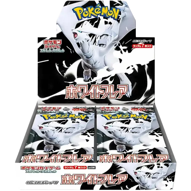 Pokemon Japanese White Flare Sealed Box SV11W